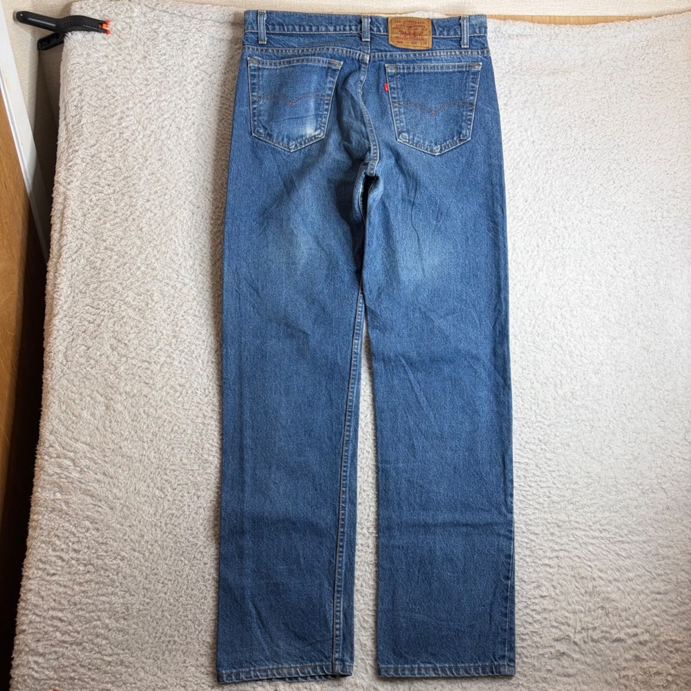 Vintage Levis 505 Mens 36x34 (34x34) Straight Leg Jeans Made in USA Faded